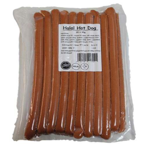 Halal Hot Dogs X 1 2 KG halal-hot-dogs-x-1-2-kg